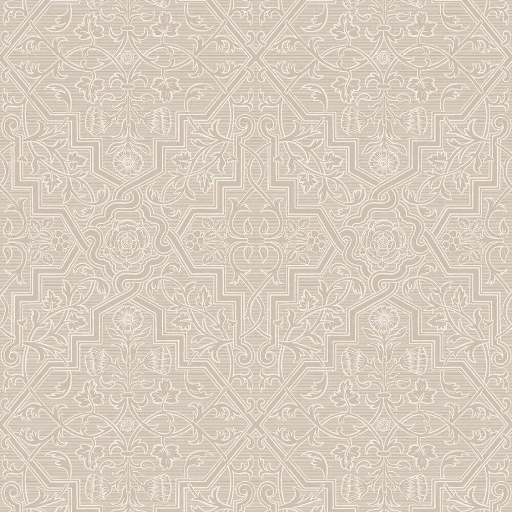 Rosenvinge Beige Ironworks Transitional Non Woven Blend Wallpaper 2 Rolls